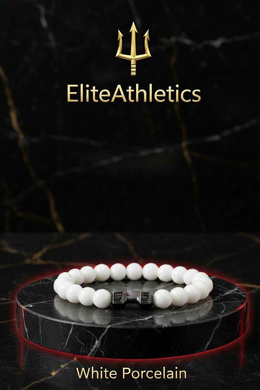 Elite Volcanic Stone Dumbbell Strength Bracelet