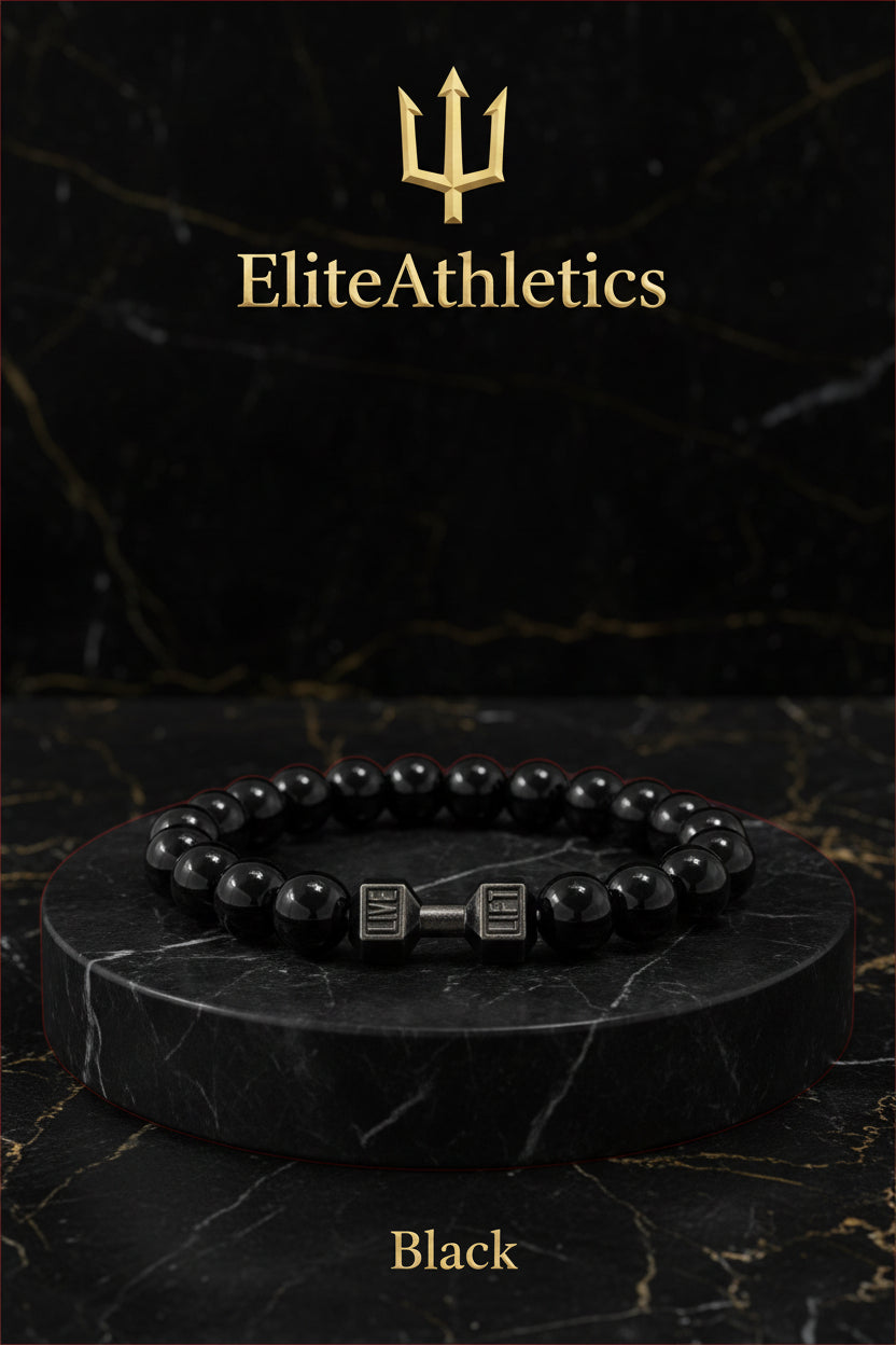 Elite Volcanic Stone Dumbbell Strength Bracelet
