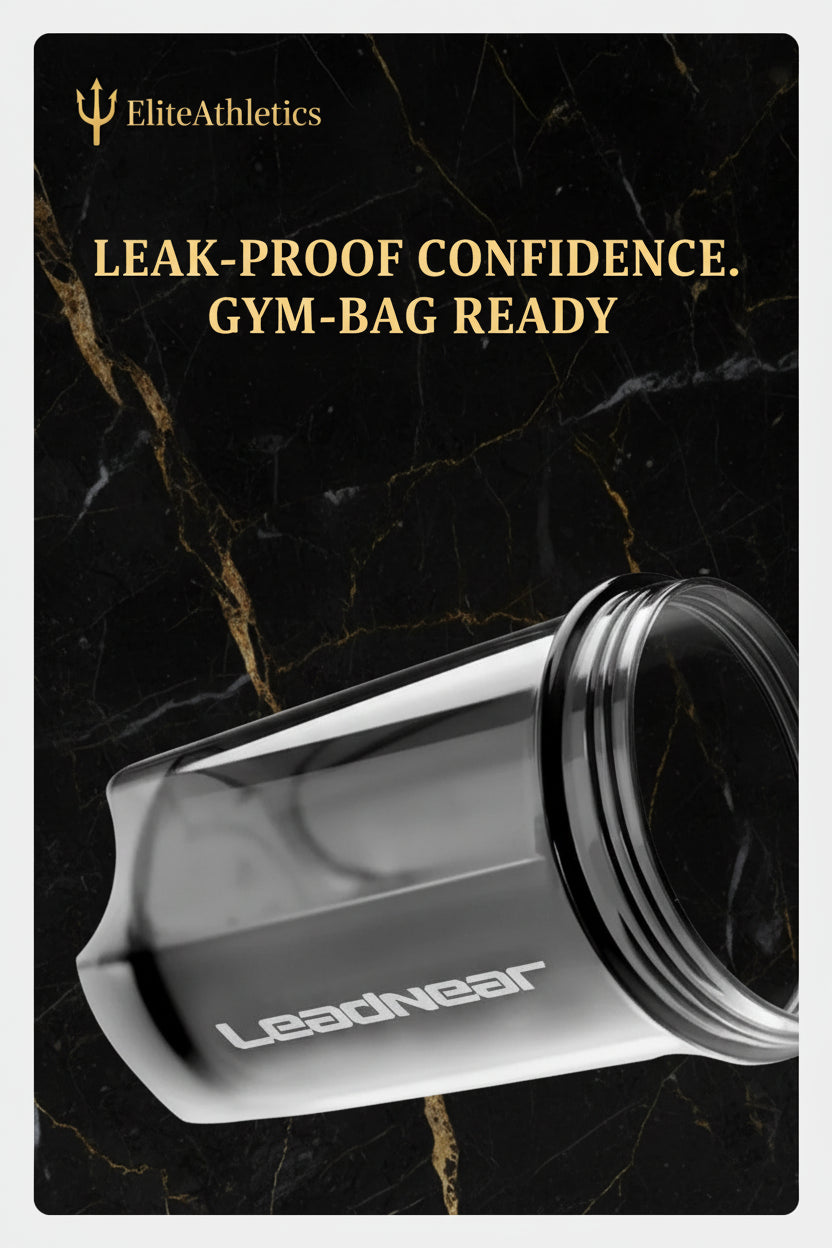 Elite Pro Protein Shaker Bottle | Anti-Clump Mixing Cup & Gym Shaker
