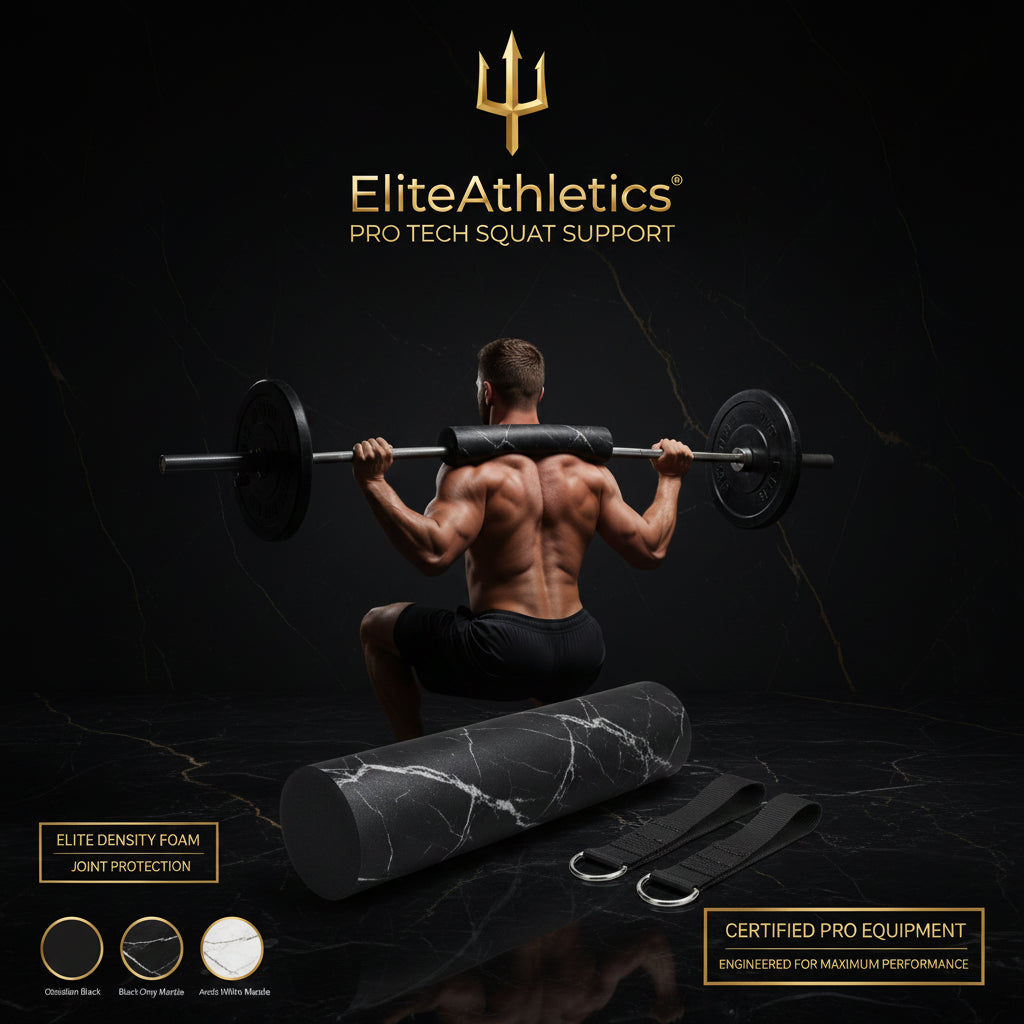 Elite Marble Barbell Pad – Zero Neck & Hip Pain Support