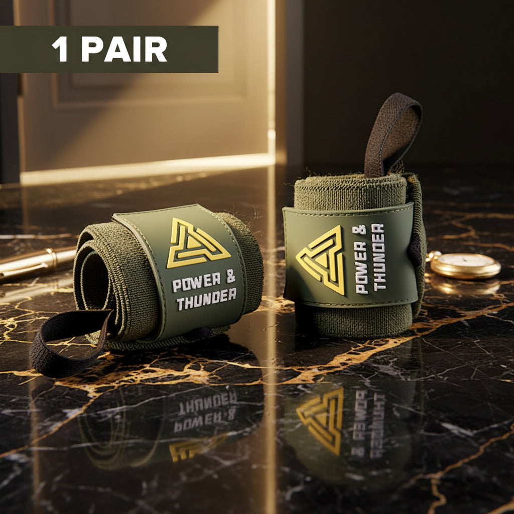 Elite Pro-Support Wrist Wraps | Heavy Lifting Stability