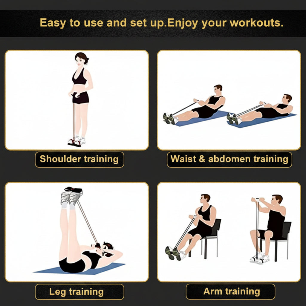 Elite Multi-Function Tension Resistance Band Bar