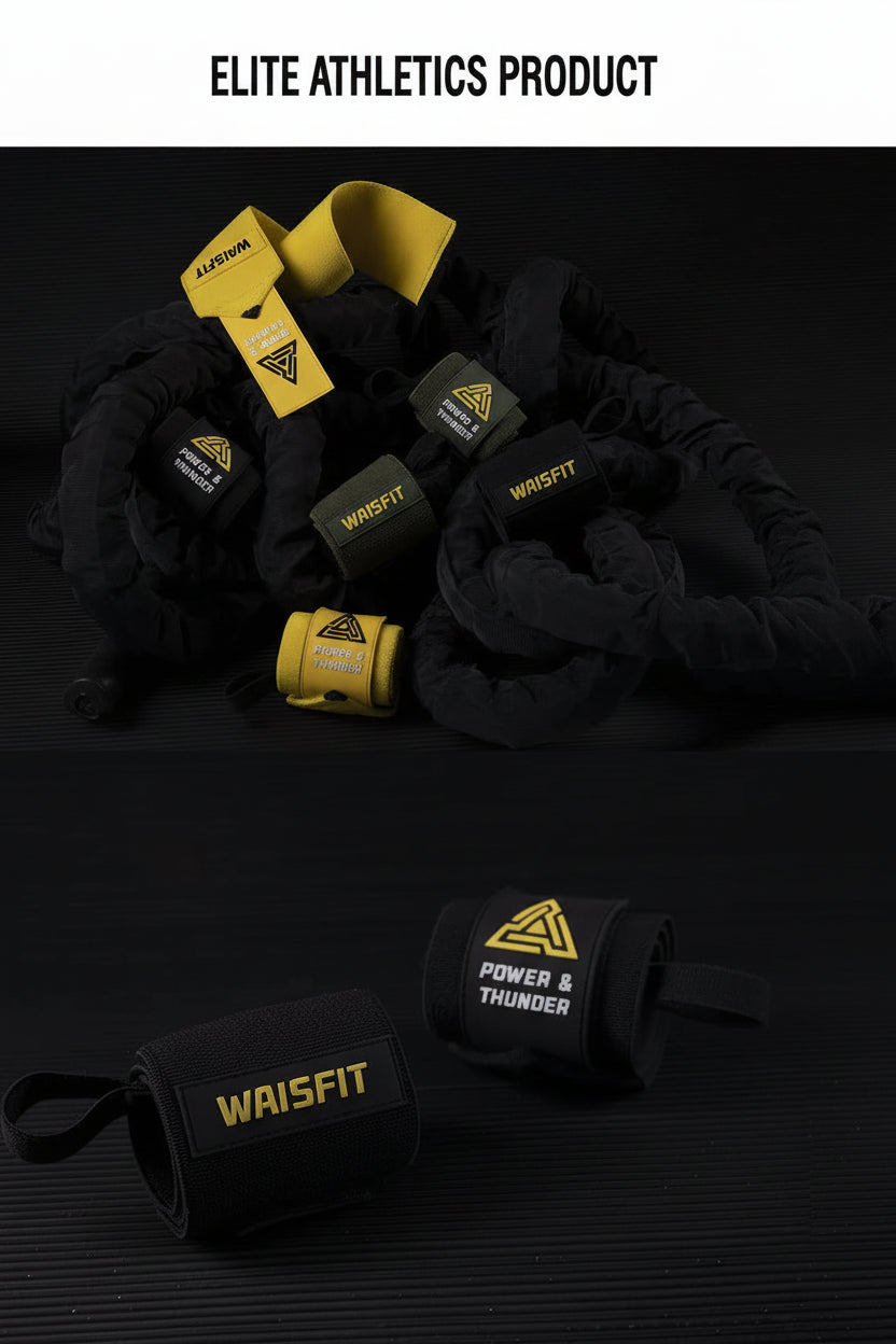 Elite Pro-Support Wrist Wraps | Heavy Lifting Stability