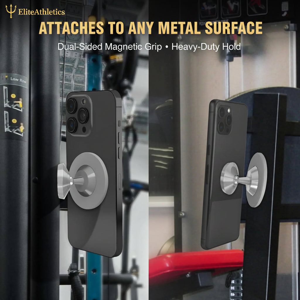 Elite Dual Magnetic Gym Phone Mount