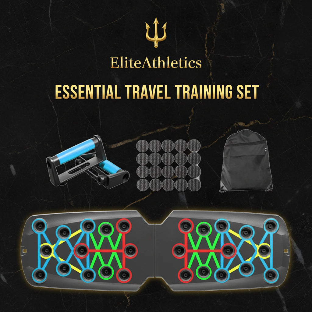 Elite Core-Grip 9-in-1 Pro Push-Up Board | Multi-Function Home Workout System
