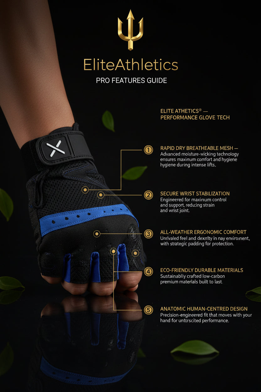 Elite Grip Gym Gloves | Dominate Every Rep