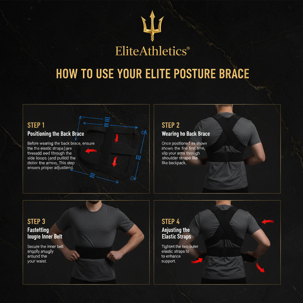 Elite Pro-Posture Alignment & Spine Support Brace