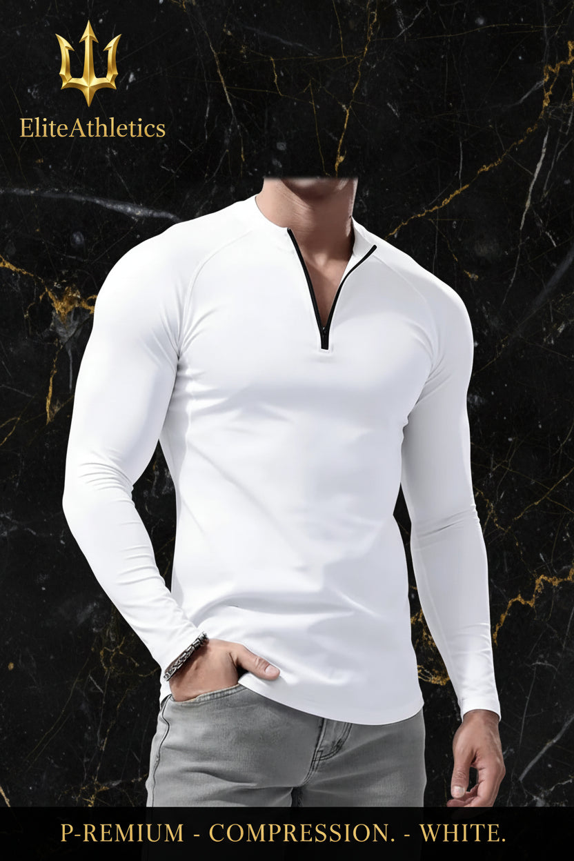 Elite Pro Zip Compression Shirt