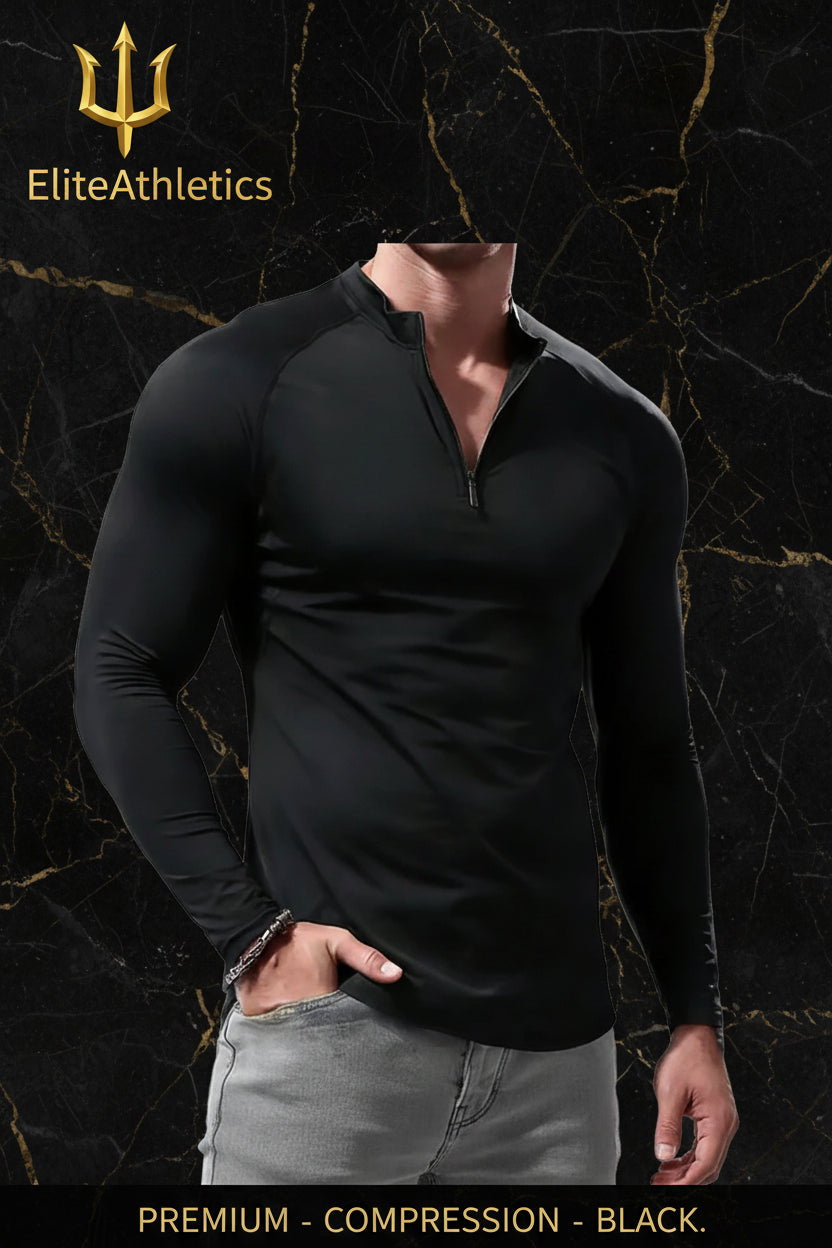 Elite Pro Zip Compression Shirt