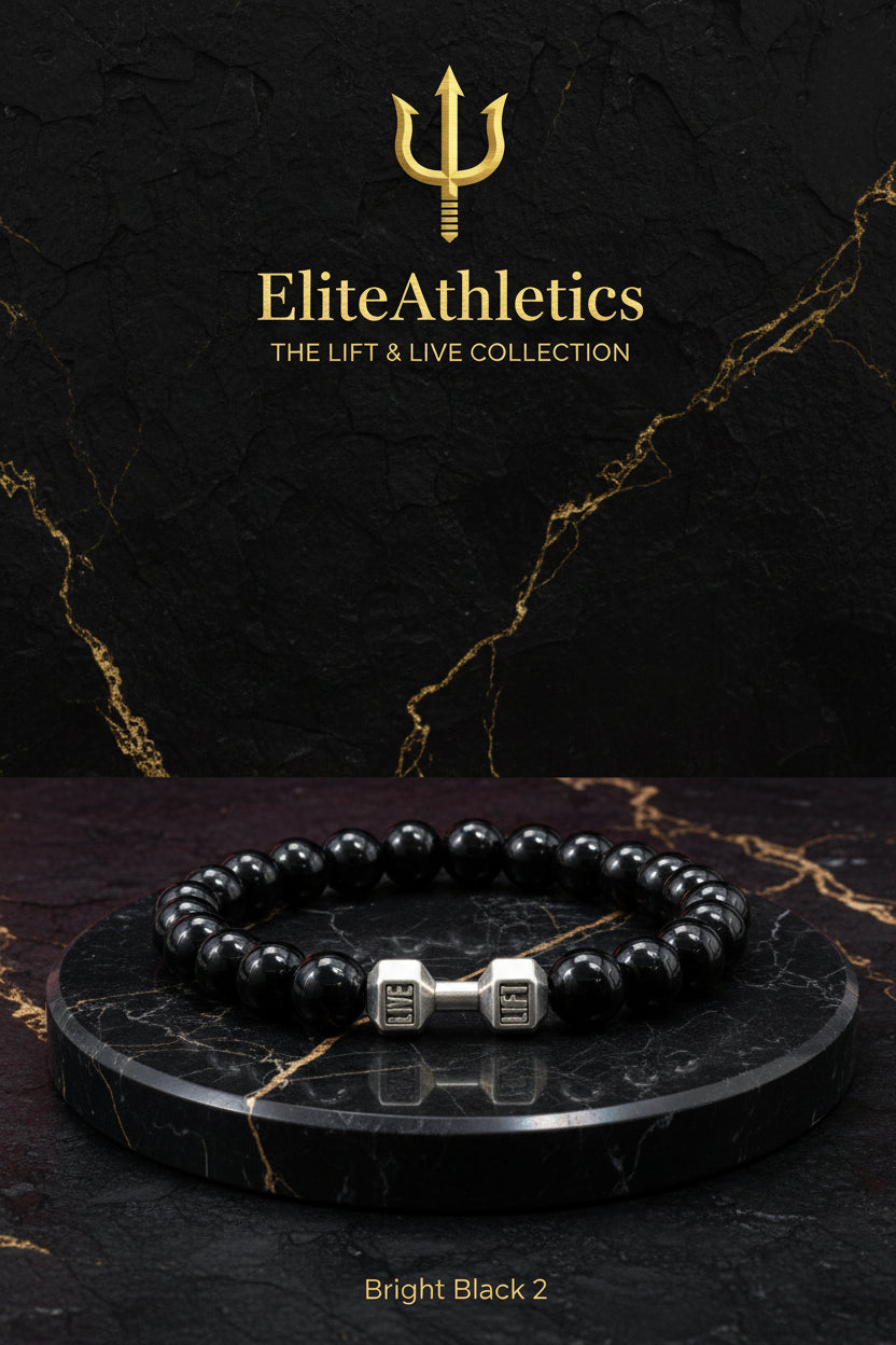 Elite Volcanic Stone Dumbbell Strength Bracelet