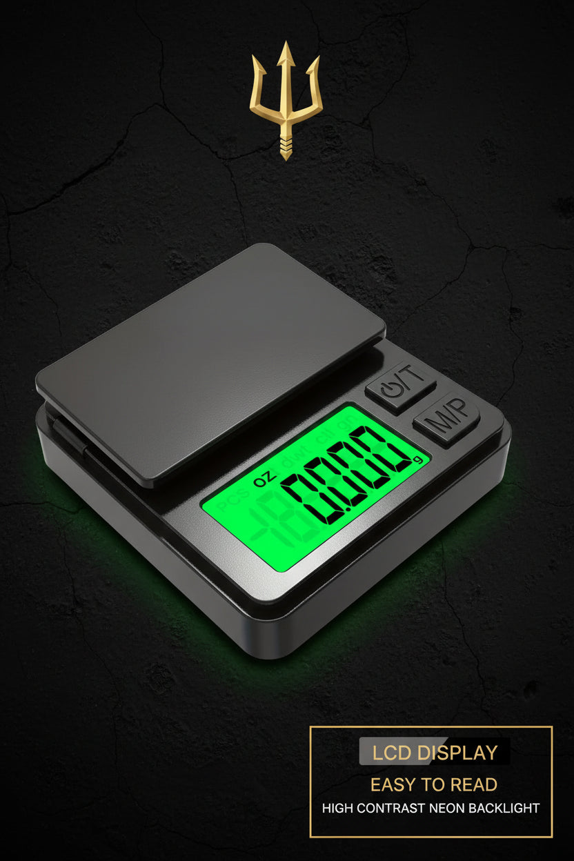 Elite Macro Scale 0.1g Precision  Portable Digital Food Scale with Backlit LCD