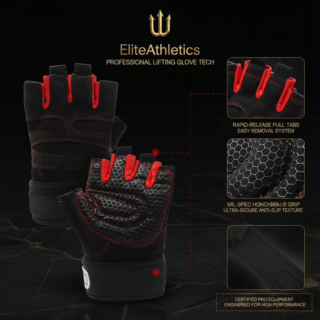 Elite Grip Gym Gloves | Dominate Every Rep