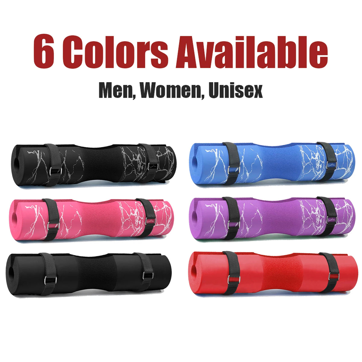 Elite Marble Barbell Pad – Zero Neck & Hip Pain Support