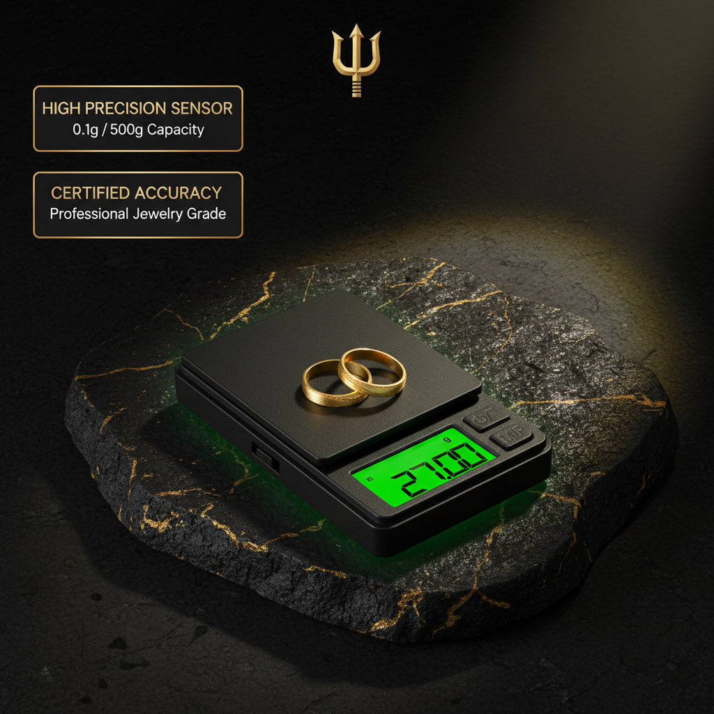 Elite Macro Scale 0.1g Precision  Portable Digital Food Scale with Backlit LCD