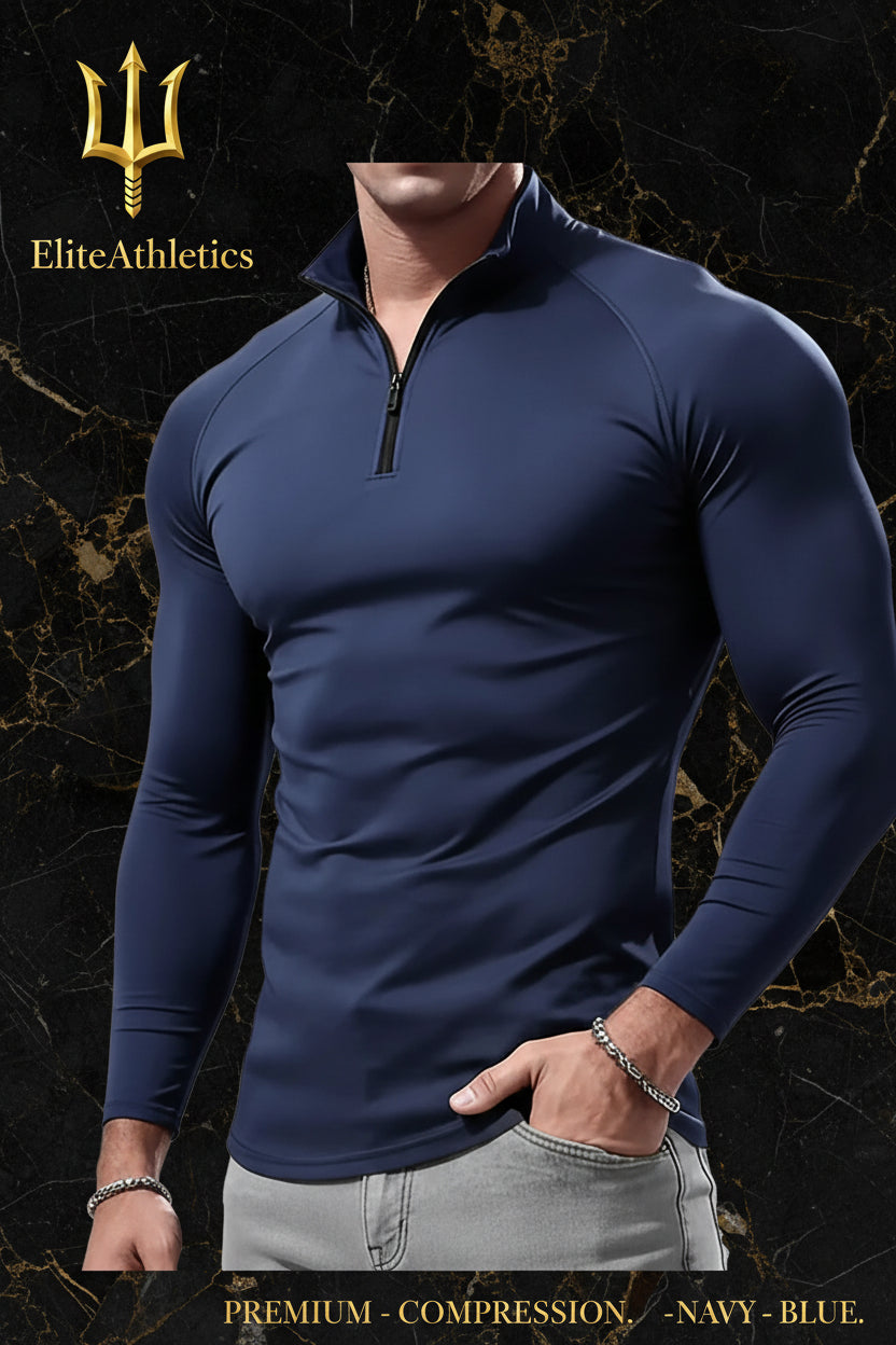 Elite Pro Zip Compression Shirt