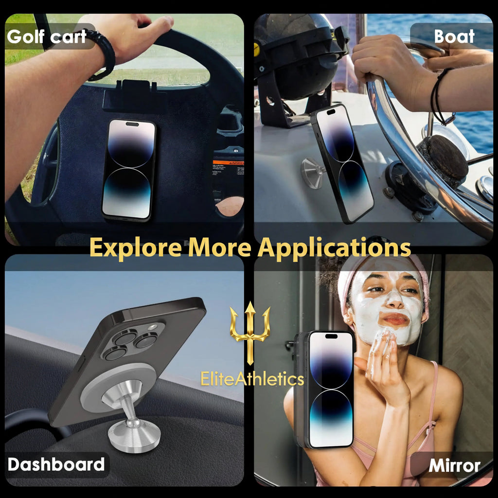 Elite Dual Magnetic Gym Phone Mount