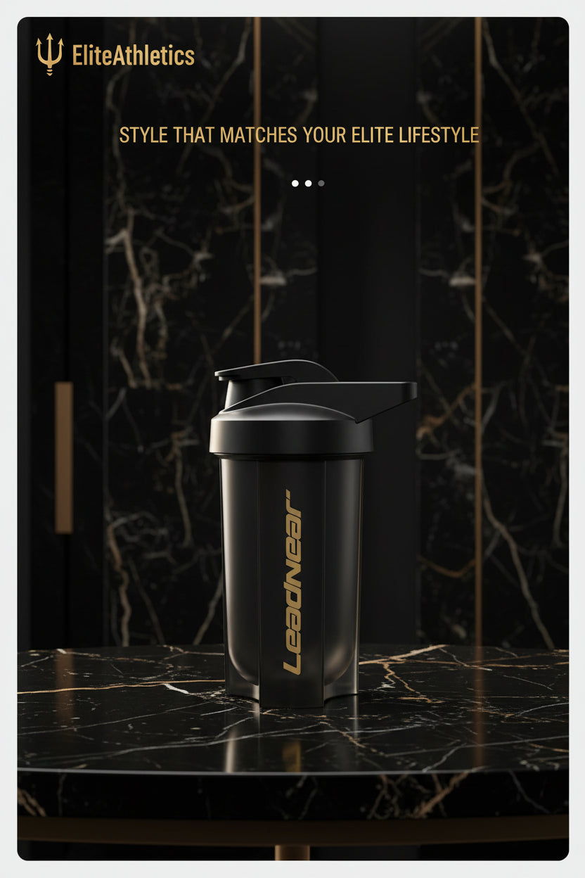 Elite Pro Protein Shaker Bottle | Anti-Clump Mixing Cup & Gym Shaker