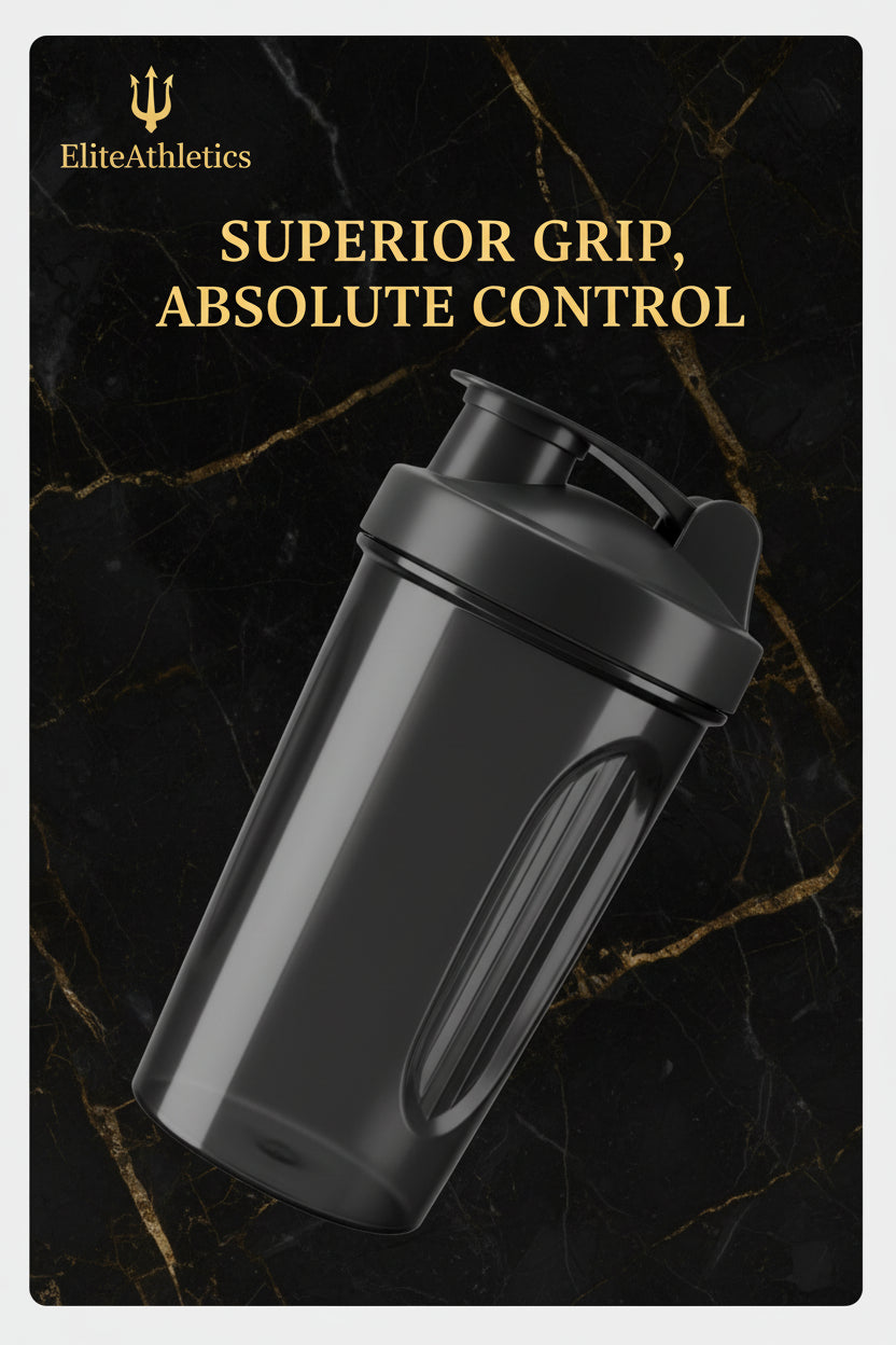 Elite Pro Protein Shaker Bottle | Anti-Clump Mixing Cup & Gym Shaker