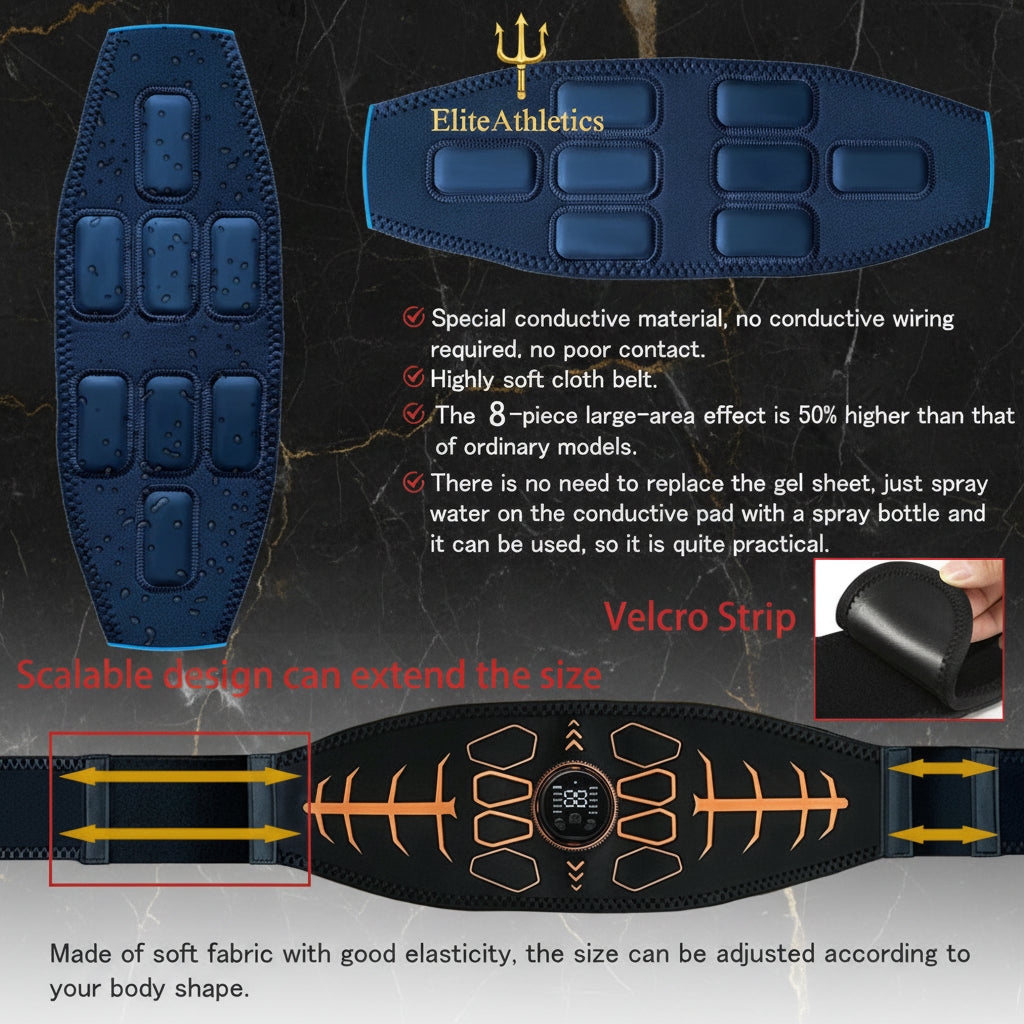 Elite Pro-Tone EMS Core Recovery Belt