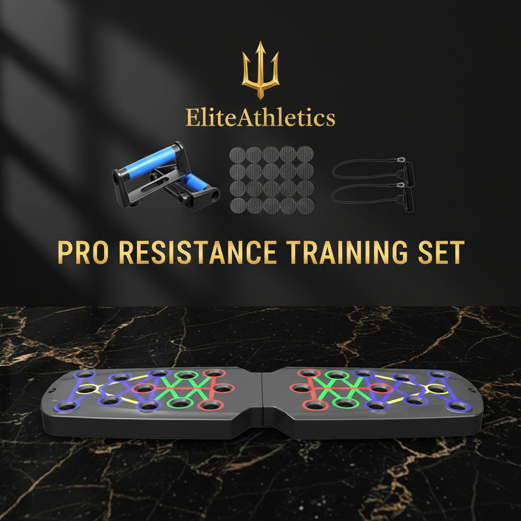 Elite Core-Grip 9-in-1 Pro Push-Up Board | Multi-Function Home Workout System
