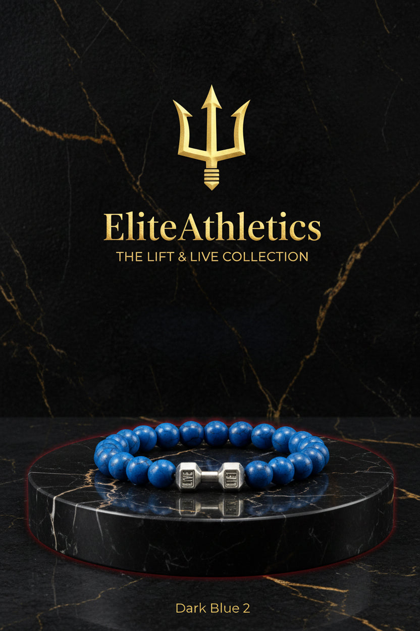 Elite Volcanic Stone Dumbbell Strength Bracelet