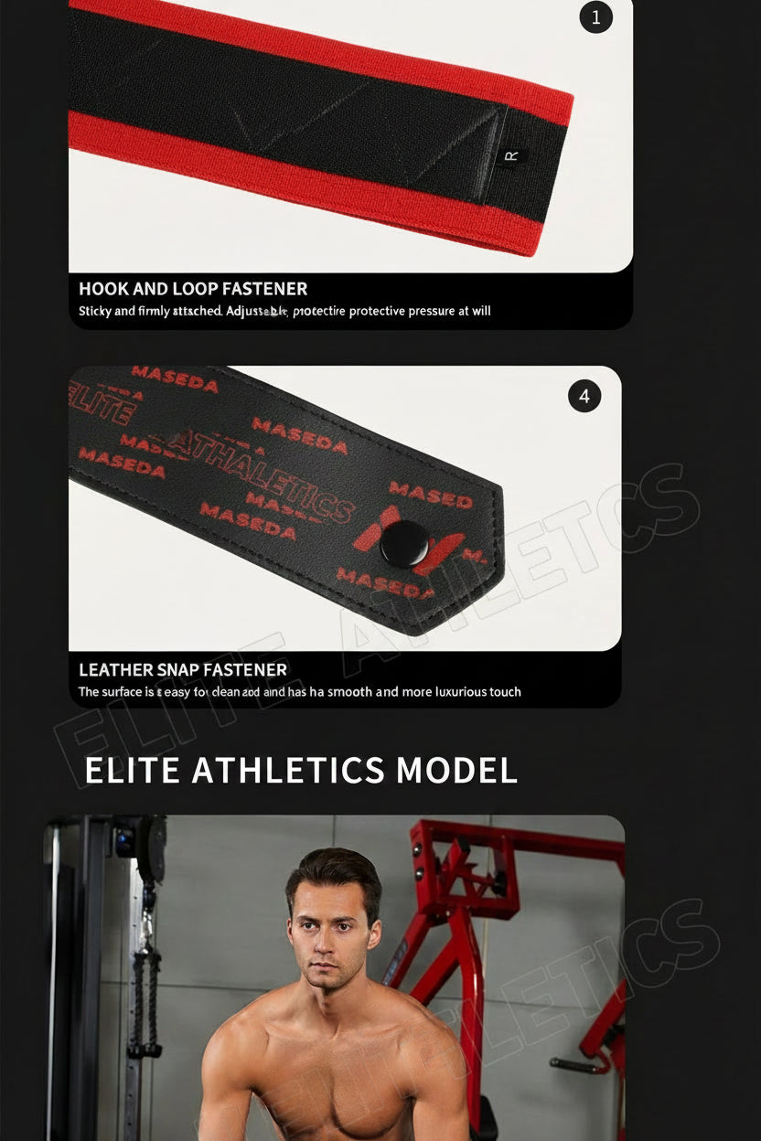 Elite Pro-Support Wrist Wraps | Heavy Lifting Stability