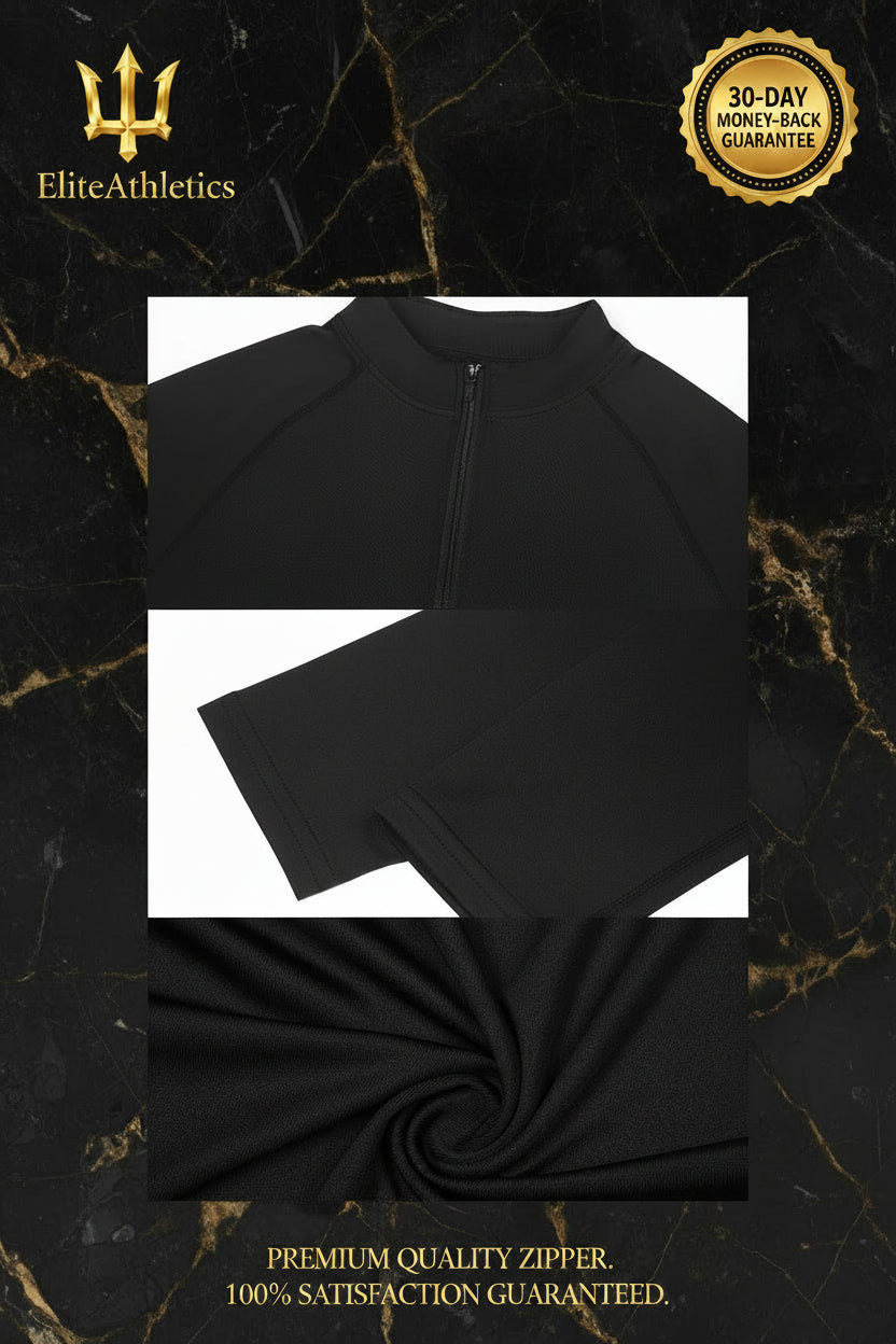 Elite Pro Zip Compression Shirt