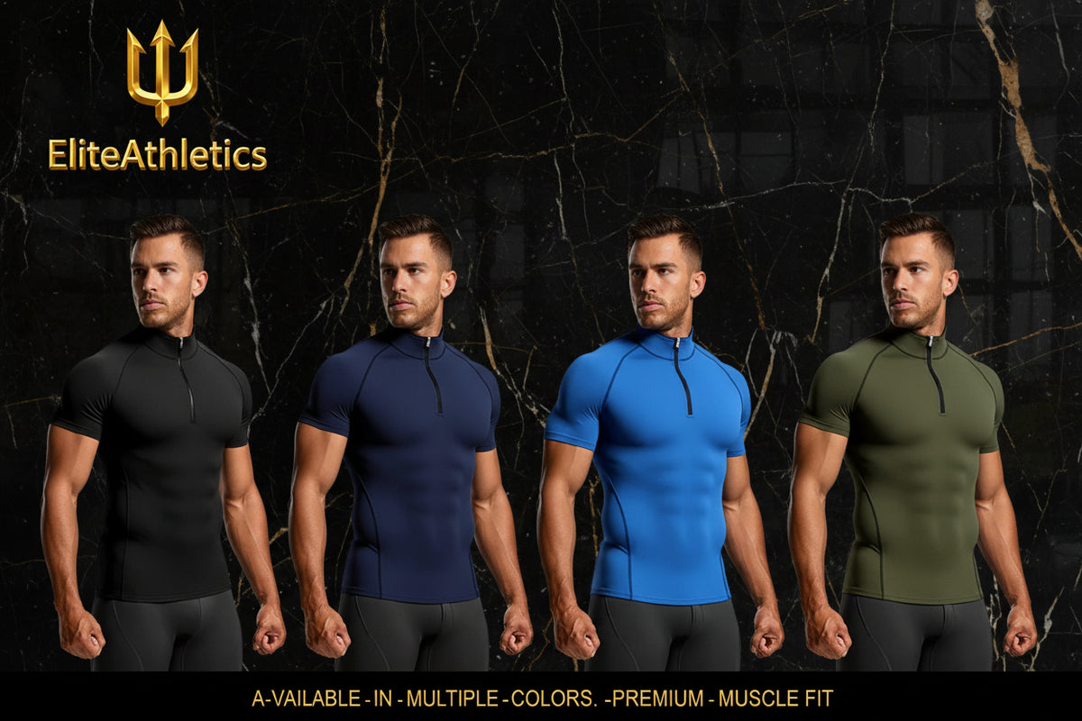 Elite Pro Zip Compression Shirt