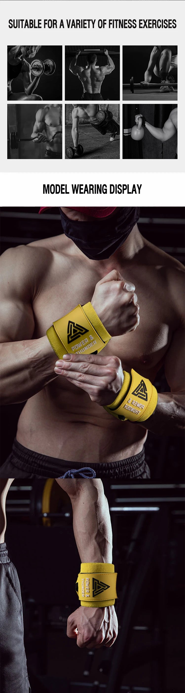 Elite Pro-Support Wrist Wraps | Heavy Lifting Stability