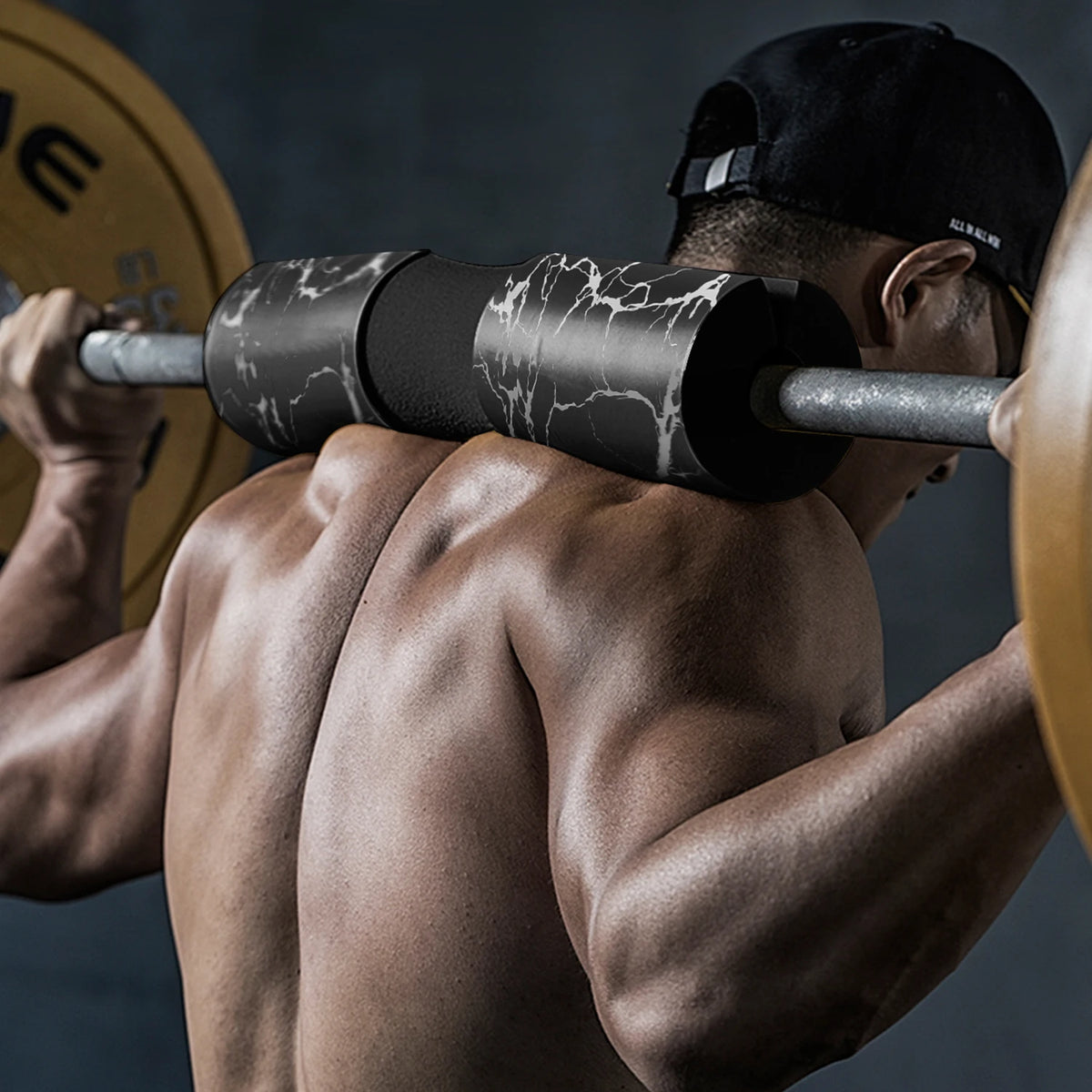 Elite Marble Barbell Pad – Zero Neck & Hip Pain Support