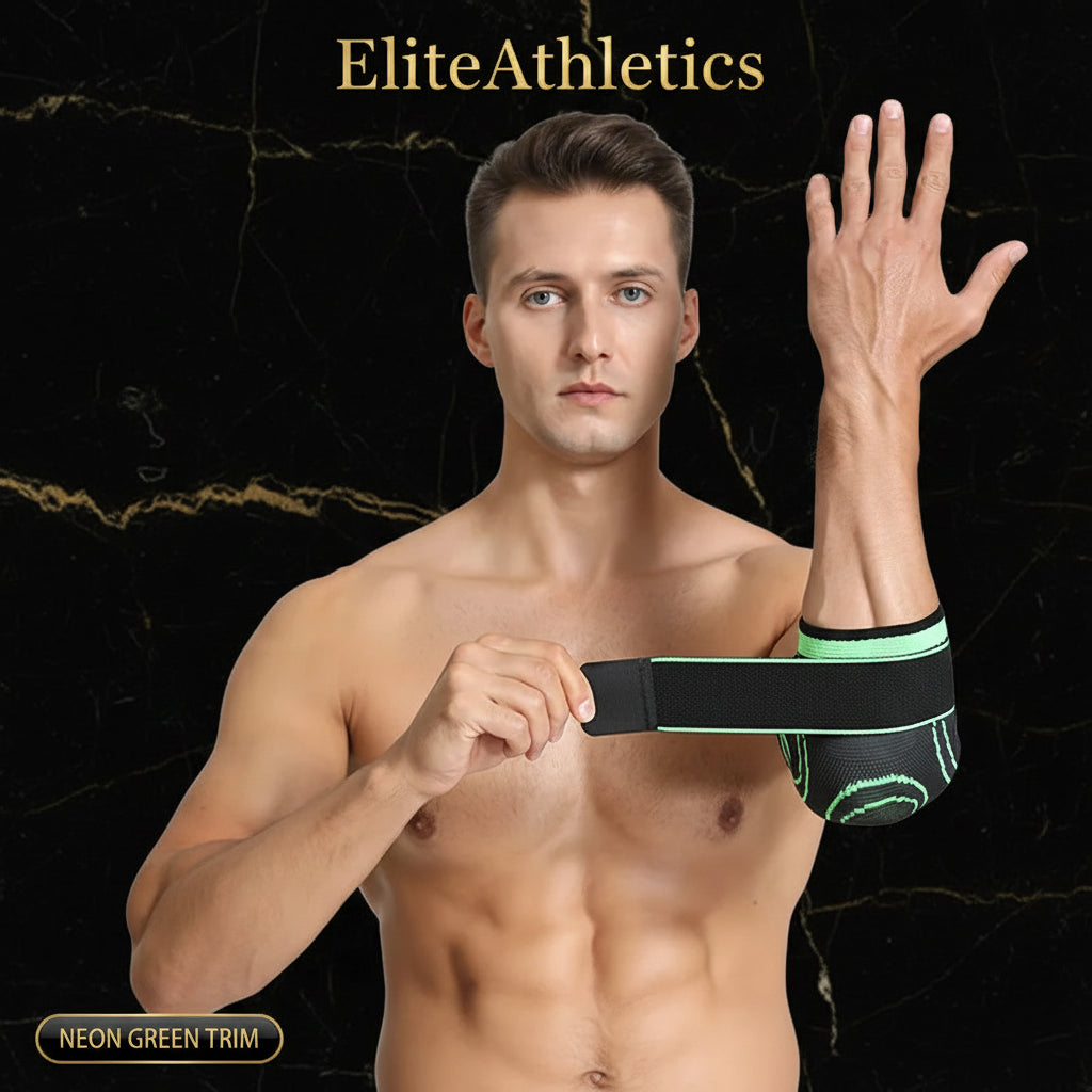 Elite Compression Elbow Sleeves – Instant Pain Relief & Injury Support