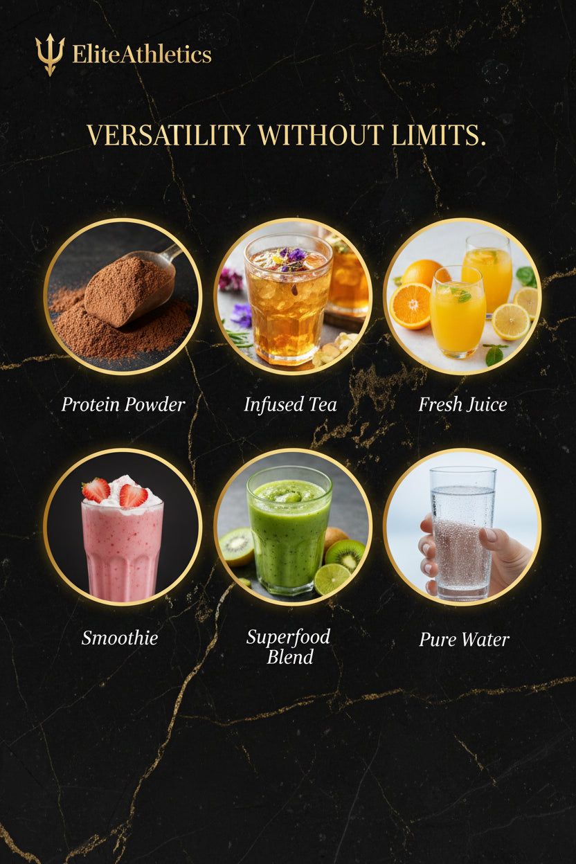 Elite Pro Protein Shaker Bottle | Anti-Clump Mixing Cup & Gym Shaker