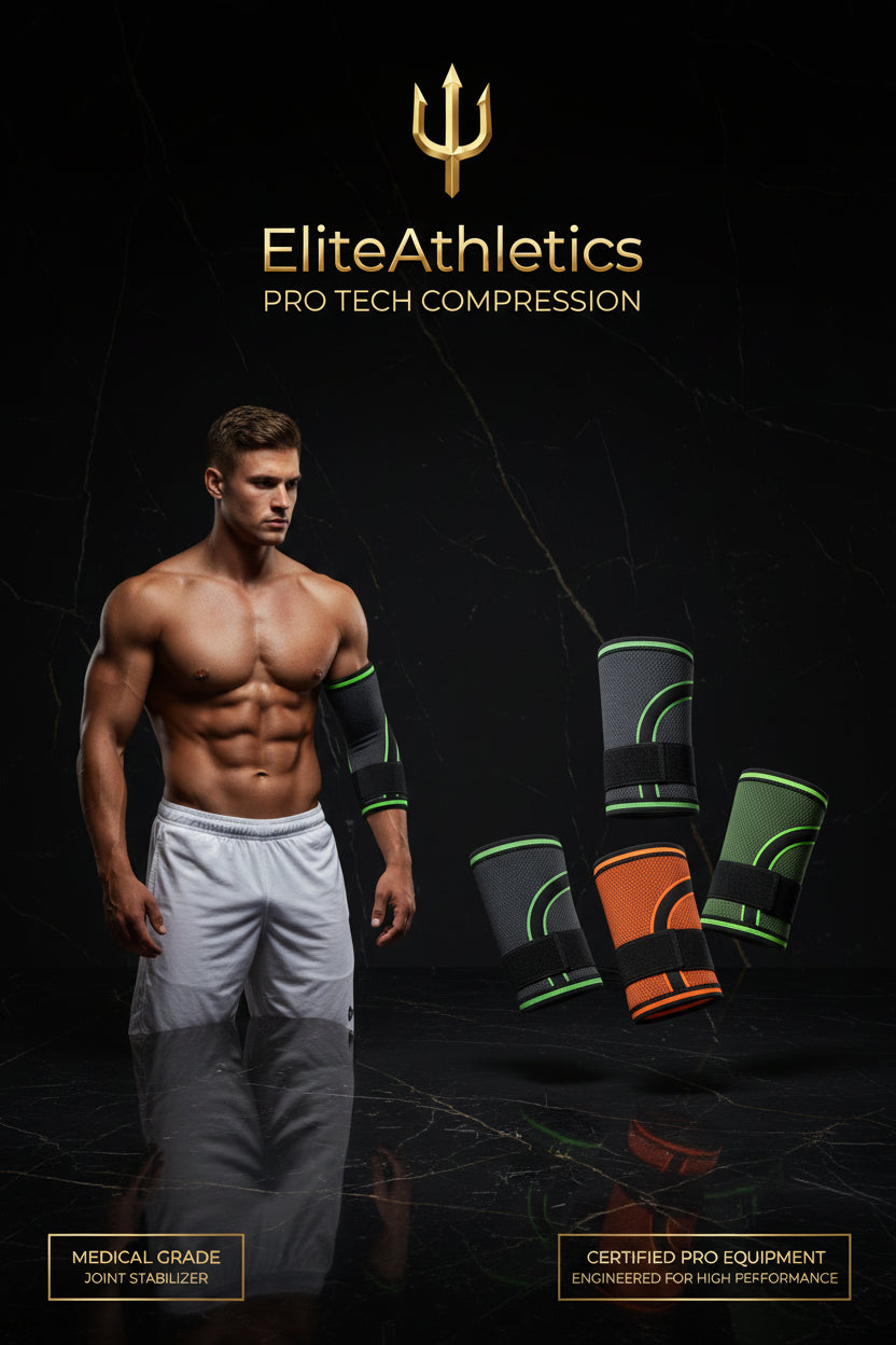 Elite Compression Elbow Sleeves – Instant Pain Relief & Injury Support