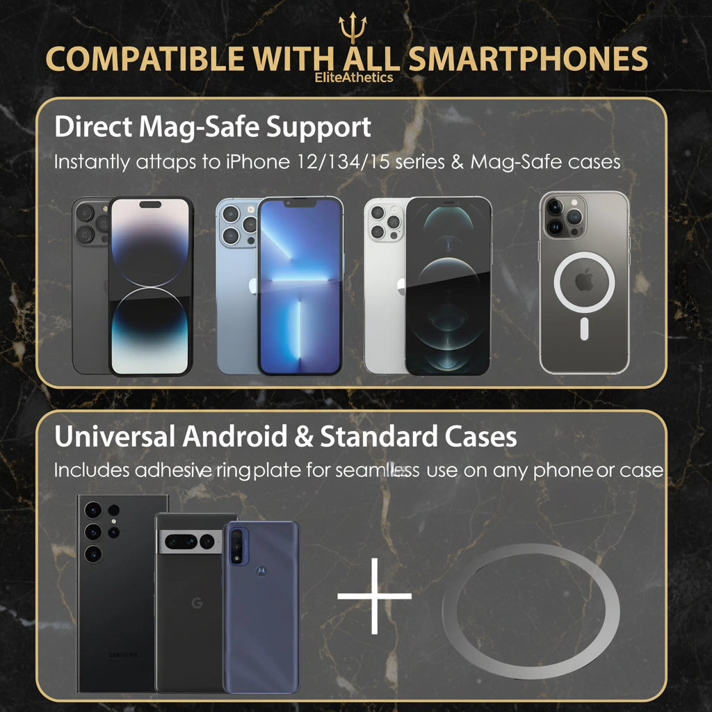 Elite Dual Magnetic Gym Phone Mount