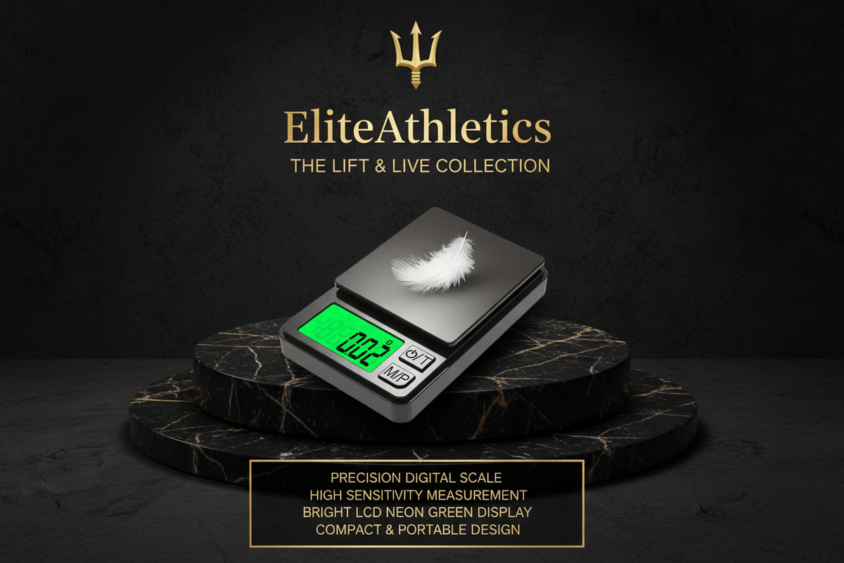 Elite Macro Scale 0.1g Precision  Portable Digital Food Scale with Backlit LCD