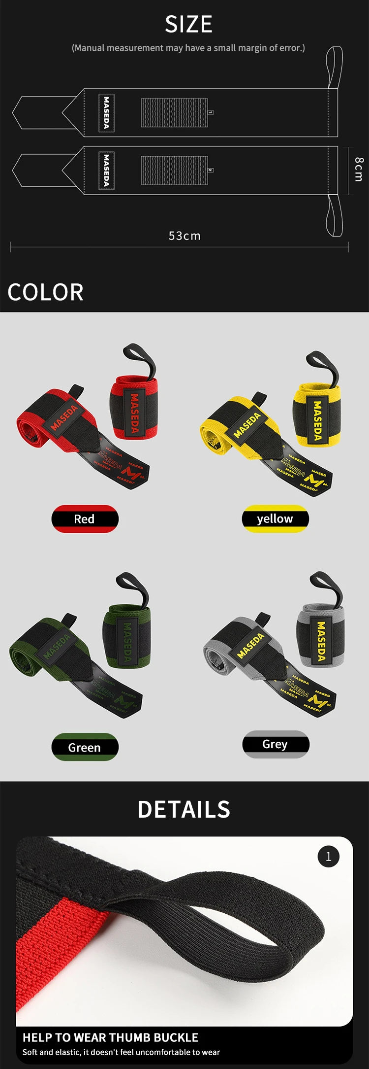 Elite Pro-Support Wrist Wraps | Heavy Lifting Stability
