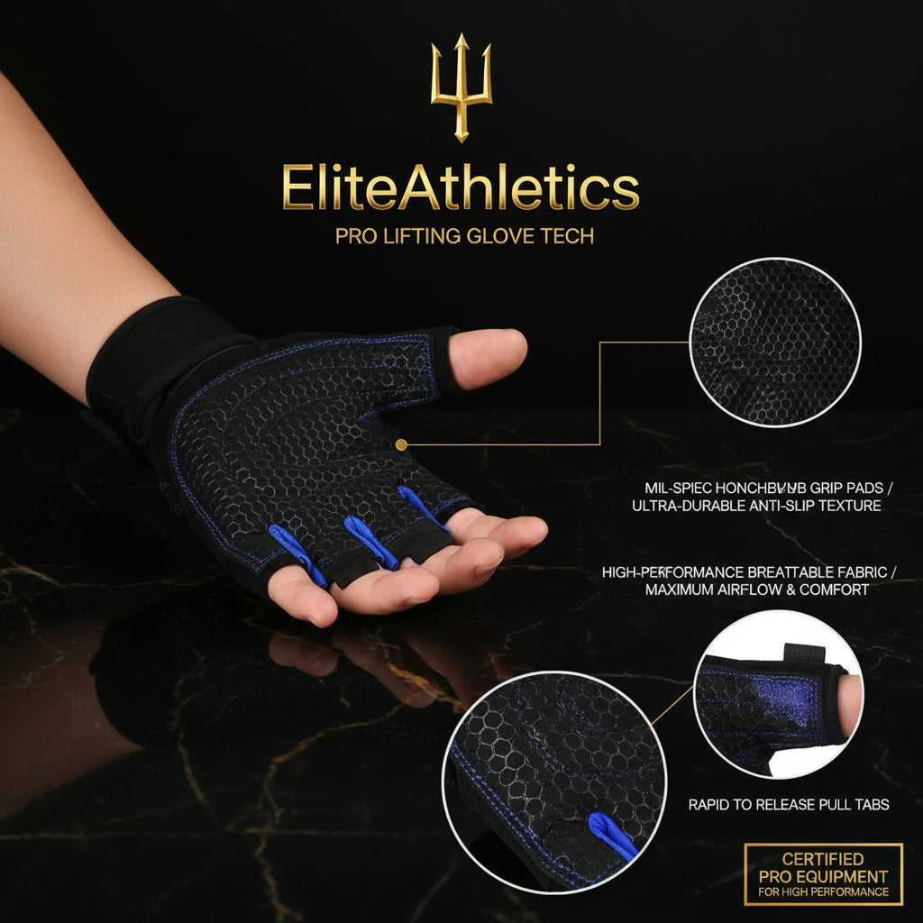 Elite Grip Gym Gloves | Dominate Every Rep