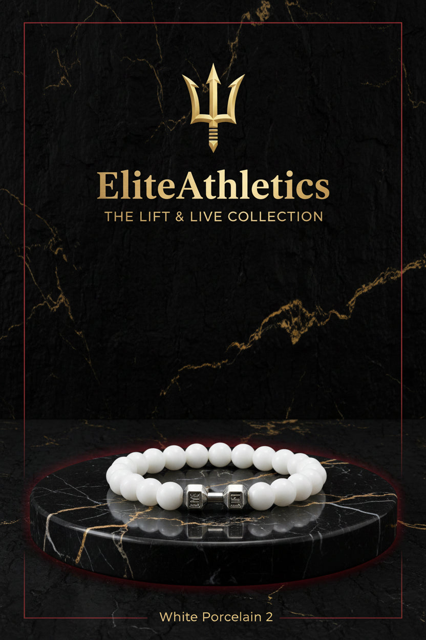 Elite Volcanic Stone Dumbbell Strength Bracelet