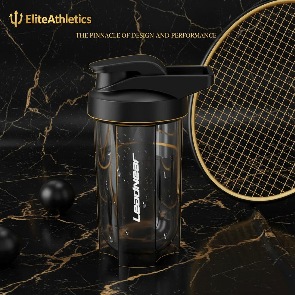Elite Pro Protein Shaker Bottle | Anti-Clump Mixing Cup & Gym Shaker